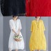 Beautiful Half sleeve o neck cotton dress Sweets red A Line Dresses Summer